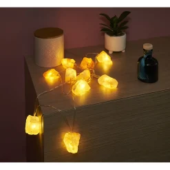 Gifi Bien-Être^Guirlande Pierre de sel 10 LED L.2 m