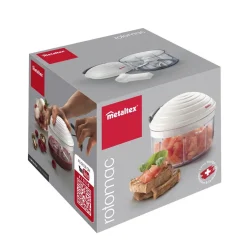 Gifi Hachoir manuel multiusage transparent couvercle blanc 500 ml