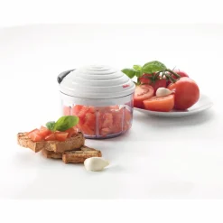 Gifi Hachoir manuel multiusage transparent couvercle blanc 500 ml