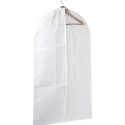 Gifi Rangement|Housse de protection vêtements blanc