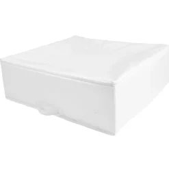 Gifi Rangement|Housse de rangement rigide blanc moyen modèle
