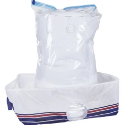 Gifi Rangement|Housse de rangement 90x60xH.28,5 cm et housse vide air 60x40xH.25 cm