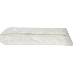 Gifi Rangement|Housse de vêtements motif triangle beige et blanc