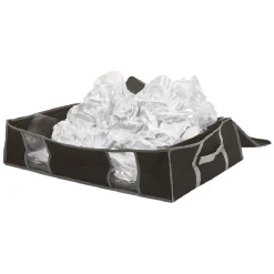 Gifi Rangement|Housse dessous de lit et housse sous vide noires