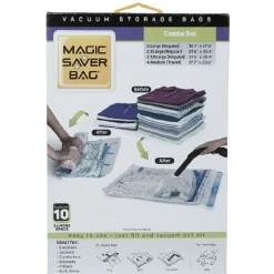 Gifi Rangement|Housse transparente vide d'air x10