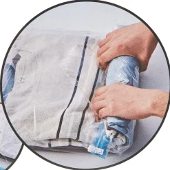 Gifi Rangement|Housse vide air à compression manuelle x2