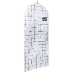 Gifi Rangement|Housse vêtement avec fenêtre transparente 137x60cm