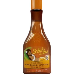 Gifi Beauté^Huile sèche bronzage intense Soleil des îles Monoï de Tahiti vanille
