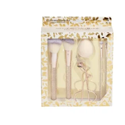 Gifi Beauté^Kit accessoires maquillage 6 pièces beige ou rose - 2 coloris