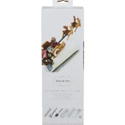 Gifi Kit bûche de Noël forme traîneau en vol