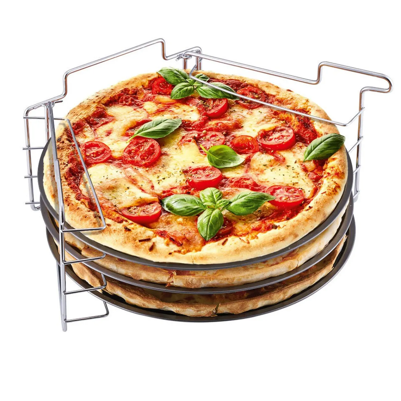 Gifi Kit de cuisson de pizzas au four x 3