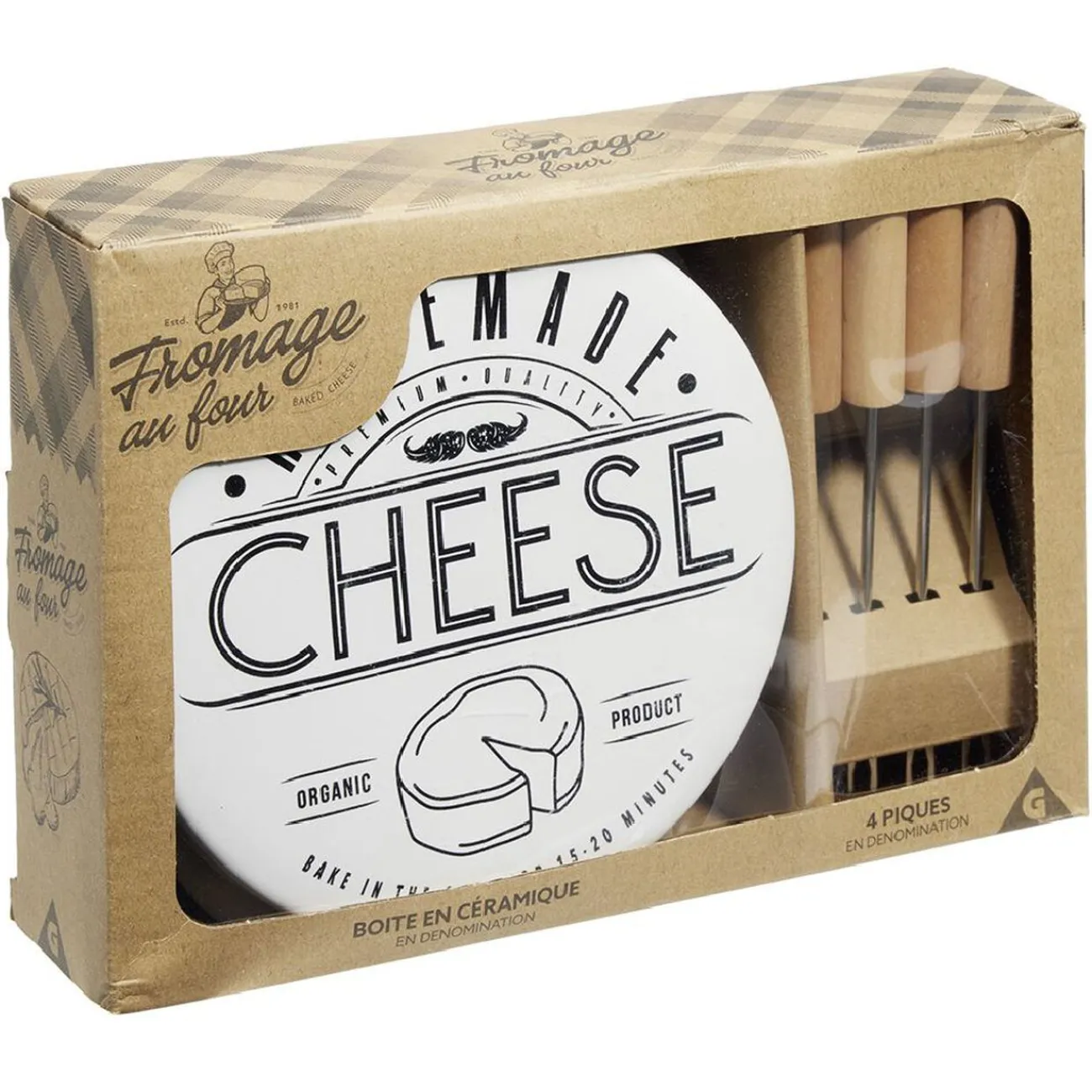 Gifi Kit de cuisson fromage au four
