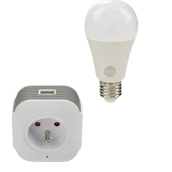 Gifi Ampoule^Kit de démarrage maison connectée NITYAM SMART