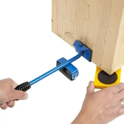 Gifi Outils Bricolage^Kit de manutention 1 levier et 4 patins