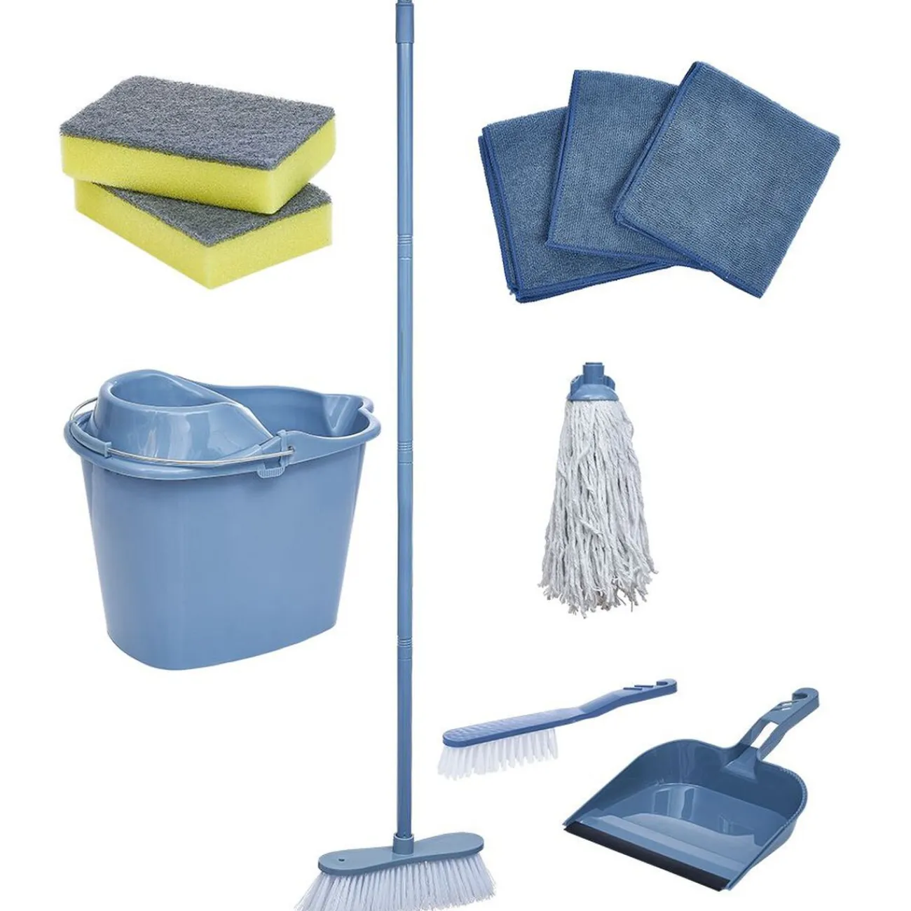 Gifi Nettoyage Et Entretien|Kit de ménage complet 11 pièces