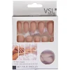 Gifi Beauté^Kit faux ongles couleur mat marron x24