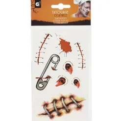Gifi Beauté^Kit tatouages cicatrices Halloween
