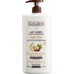 Gifi Beauté^Lait corps ultra nourrissant Evoluderm argan divin 1L