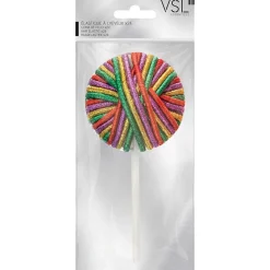 Gifi Beauté^Élastique à cheveux multicolore brillant x24