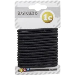 Gifi Beauté^Élastique noir x15