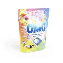 Gifi Entretien Du Linge|Lessive capsule OMO fleur de rose 42 pods