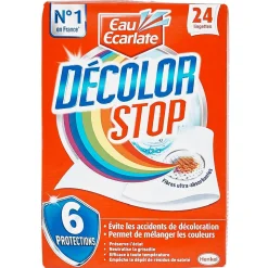 Gifi Entretien Du Linge|Lingette Décolor Stop anti décoloration x24