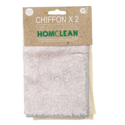 Gifi Nettoyage Et Entretien|Lingette microfibre bambou naturel x2