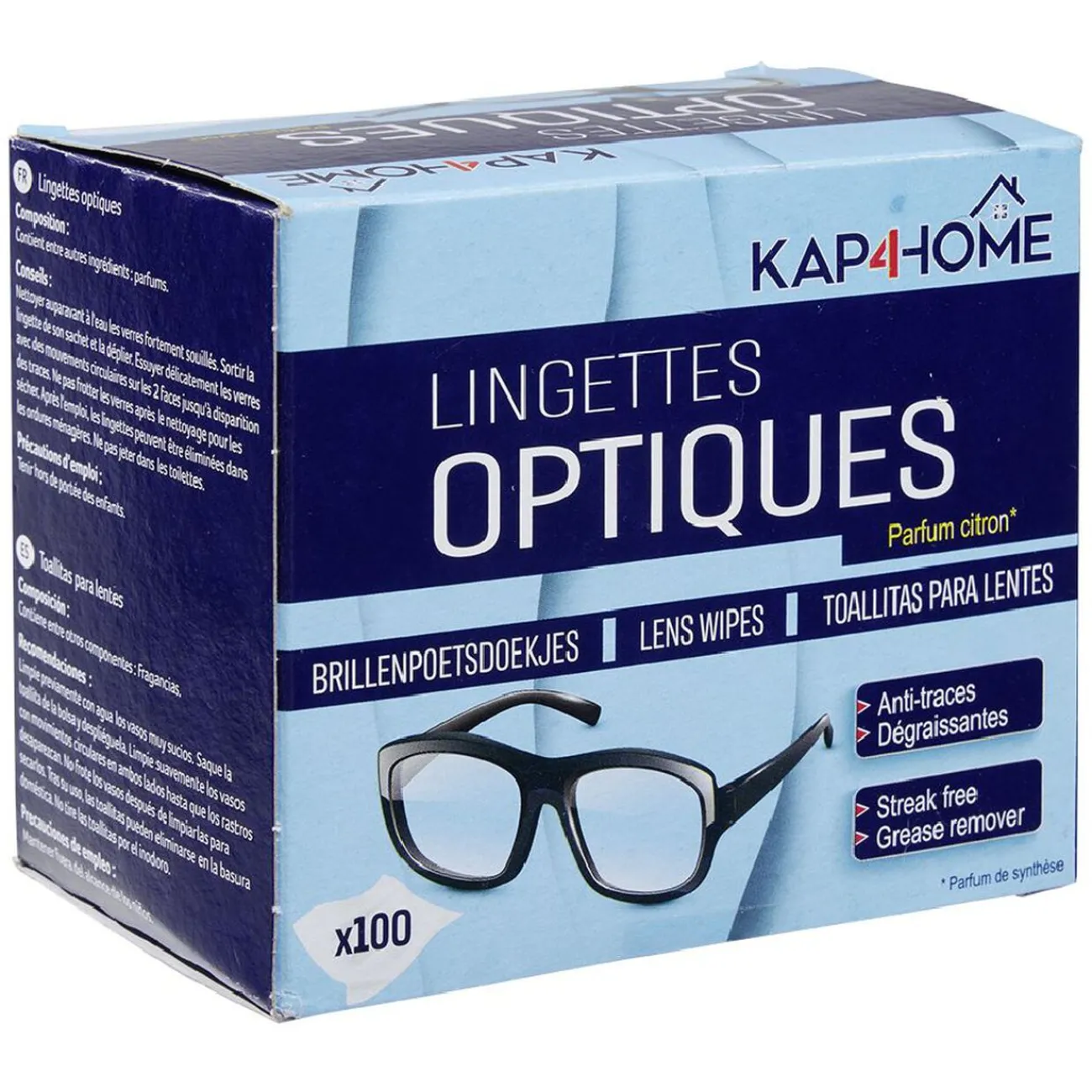 Gifi Beauté^Lingette nettoyante optique cellulose x100