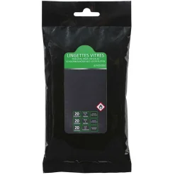 Gifi Nettoyage Et Entretien|Lingette nettoyante pour vitres auto x20