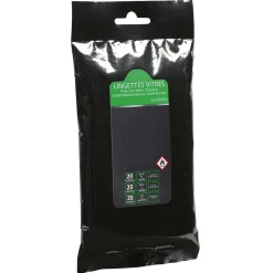 Gifi Nettoyage Et Entretien|Lingette nettoyante pour vitres auto x20