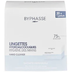 Gifi Bien-Être^Lingettes hydroalcoolique Byphase hygiène des mains