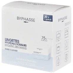Gifi Bien-Être^Lingettes hydroalcoolique Byphase hygiène des mains