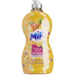 Gifi Nettoyage Et Entretien|Liquide vaisselle Mir dégraissant Cocktail de fruits exotiques 500 ml