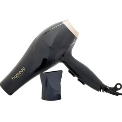 Gifi Beauté^Lisseur et sèche cheveux en plastique noir