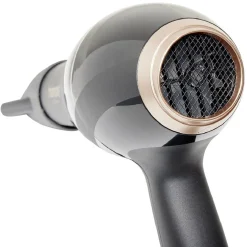 Gifi Beauté^Lisseur et sèche cheveux en plastique noir