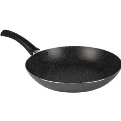 Gifi Lot 1 poêle + 1 casserole aluminium effet pierre