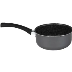 Gifi Lot 1 poêle + 1 casserole aluminium effet pierre