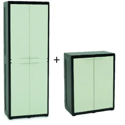 Gifi Rangement|Lot de 2 armoires Toomax