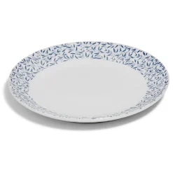 Gifi Lot de 4 assiettes à dessert rondes porcelaine Ø19 cm