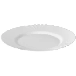 Gifi Lot de 6 assiettes plates Luminarc Opal Cadix