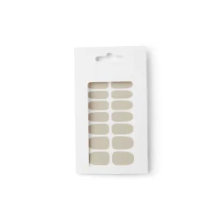 Gifi Beauté^Lot de 24 autocollants vernis à ongles unis 6 coloris