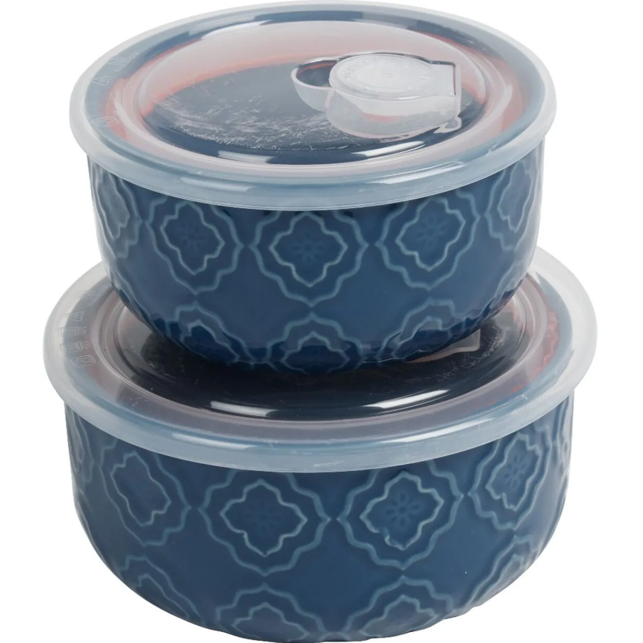 Gifi Lot de 2 boîtes alimentaires en céramique