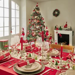 Gifi Lot de 3 boîtes alimentaires en métal décor Noël 3 tailles