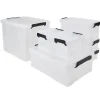 Gifi Rangement|Lot de 7 box de rangements transparents multiple tailles