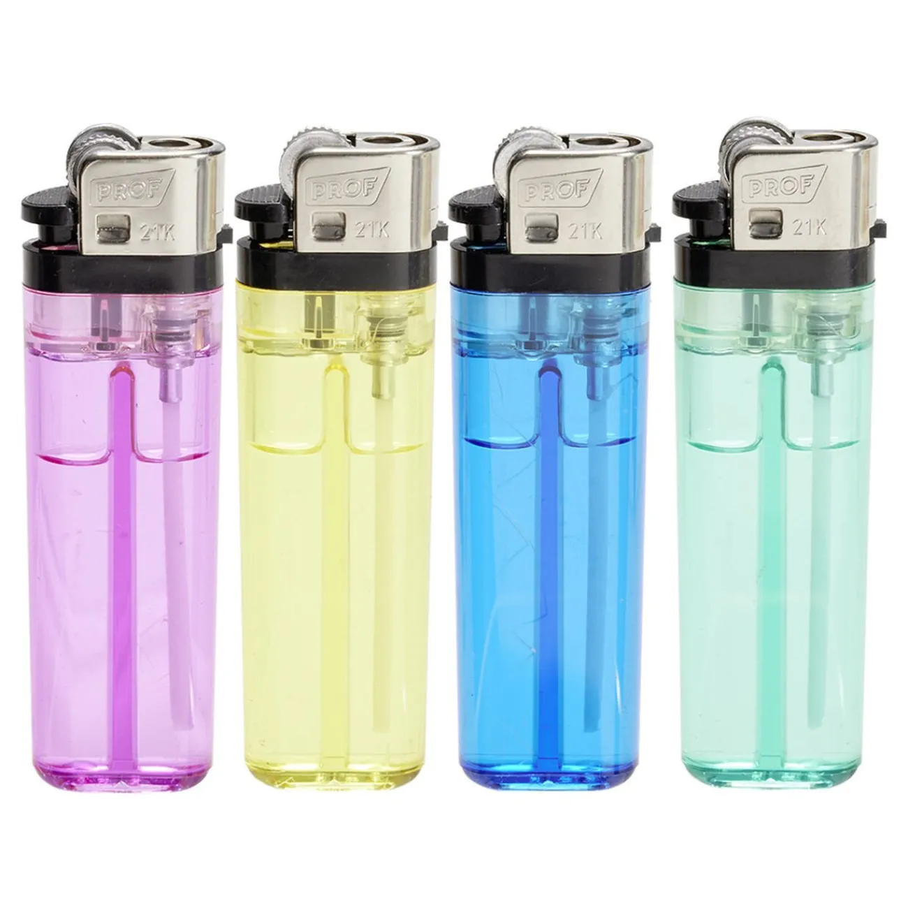 Gifi Nettoyage Et Entretien|Lot de 4 briquets multicolore