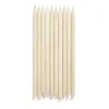 Gifi Beauté^Lot de 10 bâtonnets repousse-cuticules en bambou