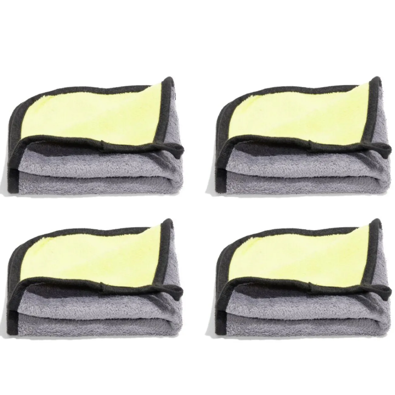 Gifi Nettoyage Et Entretien|Lot de 4 chiffons nettoyant pour voiture 30x30cm