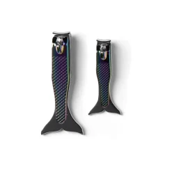 Gifi Beauté^Lot de 2 coupe-ongles pieds et mains design sirène
