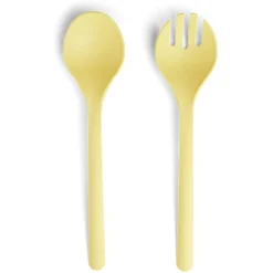Gifi Lot de 2 couverts à salade en plastique - 3 coloris