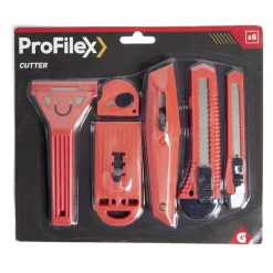 Gifi Outils Bricolage^Lot de 6 cutters